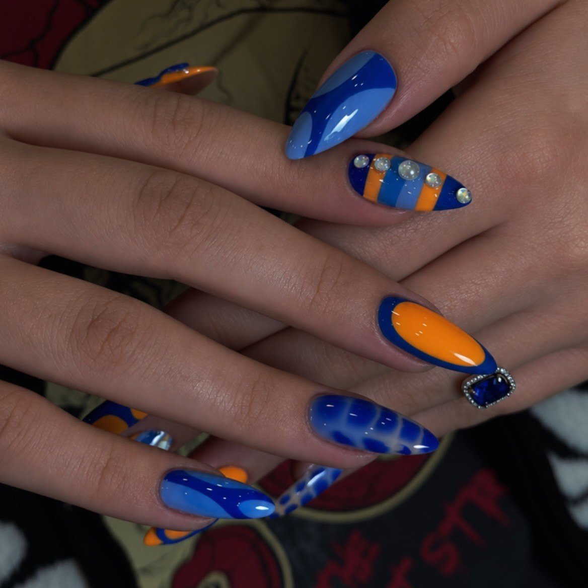 Nail art örneği