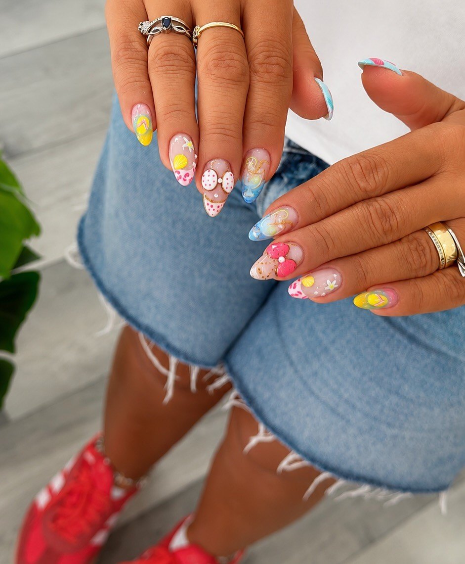Nail art örneği